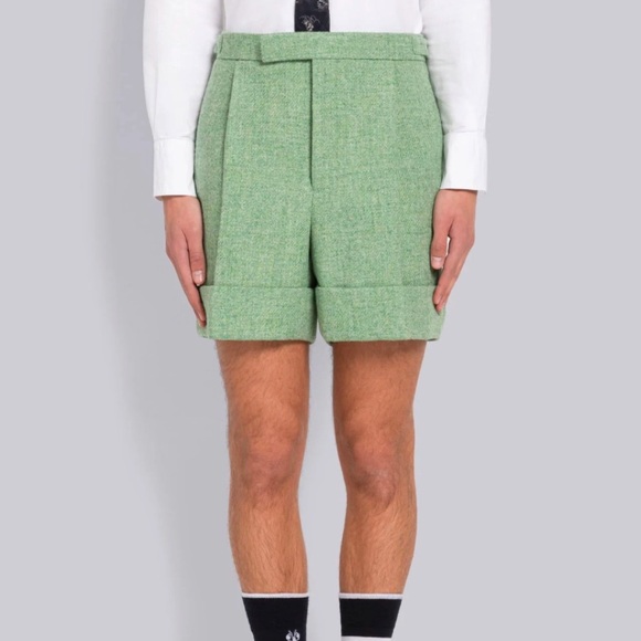 THOM BROWNE TWEED SHORTS